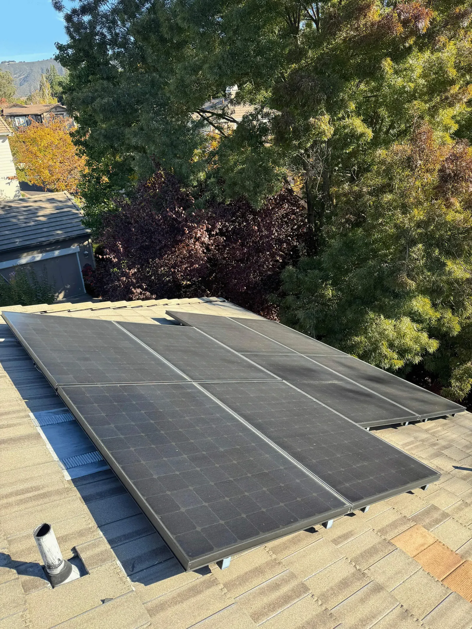 Dirty Solar Panel in San Francisco